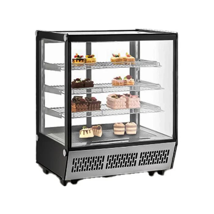Vitrina Refrigerada Cristal Recto 288 L 390W 110V Migsa CW-235