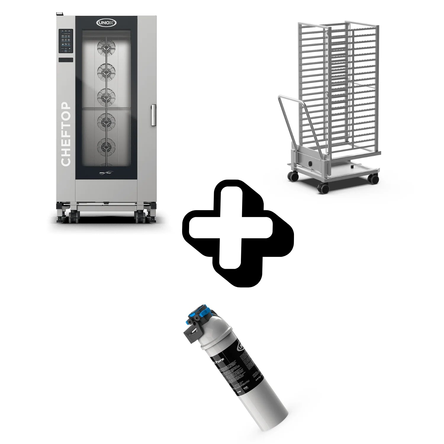 Horno Cheftop Unox 20 Charolas XEVL-2021